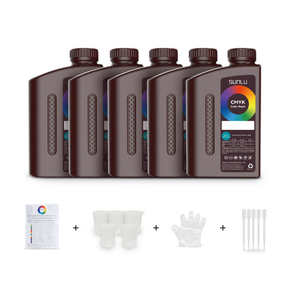 [MOQ : 3 Bouteilles] Résine de ABS Like et Résine de Water-wash ABS Like 1000G
