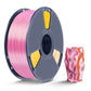 [MOQ : 3 Rouleaux] Silk Multicolore (Bicolore, Tricolore, Quatre couleurs). PLA+ Soie Unicolore Filament 1KG