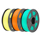 [MOQ : 2 Ensembles]Bundle de Filament Multicolore PLA, PLA+, PLA Meta, PLA Mat de 3KG