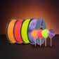 Pack Filament PLA Halloween – 4 Bobines, 6 Thèmes au Choix (🎃 Modèle Halloween Offert)