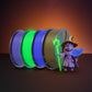 Pack Filament PLA Halloween – 4 Bobines, 6 Thèmes au Choix (🎃 Modèle Halloween Offert)
