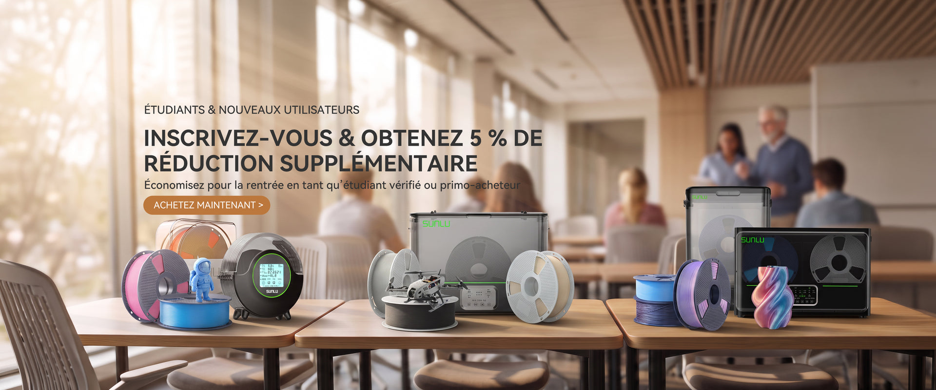 SUNLU new customer offer