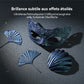 SUNLU PLA Galaxy Filament Esthétique 1KG, Filament PLA à Changement de Couleur, Poudre Nacrée Ultrafine Étincelante