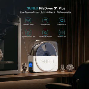 Séchoir À Filament Sunlu S1 Plus Et Pack De Filaments Pla