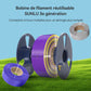 [MOQ : 3 Rouleaux] Silk Multicolore (Bicolore, Tricolore, Quatre couleurs). PLA+ Soie Unicolore Filament 1KG