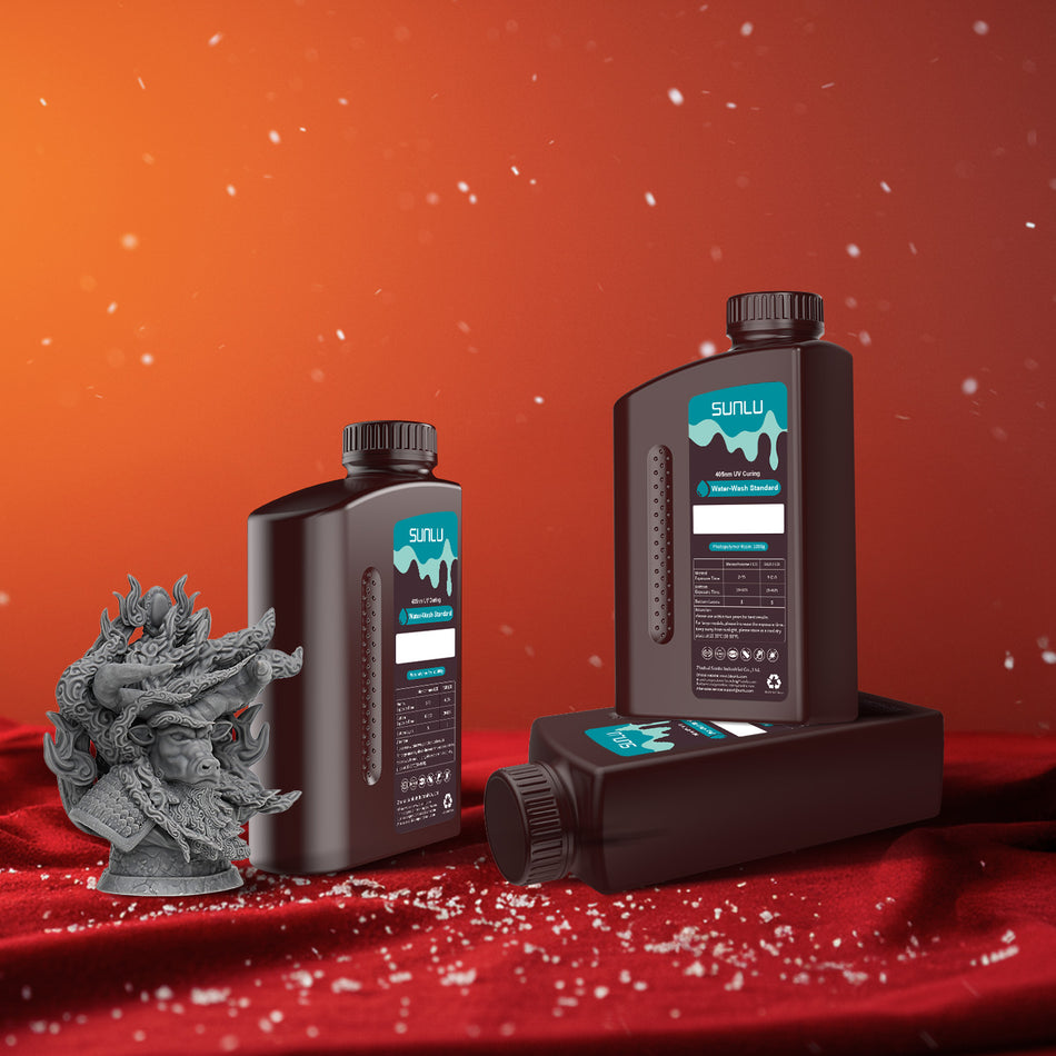 [MOQ : 6 Bouteilles] 1000g Résine Standard Water-wash